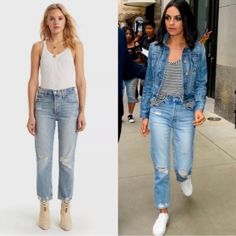MOTHER The Tomcat Distressed Jeans